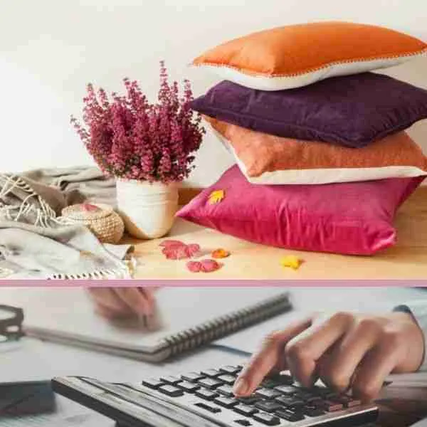 HOW TO CALCULATE FABRIC YARDAGE FOR CUSHION