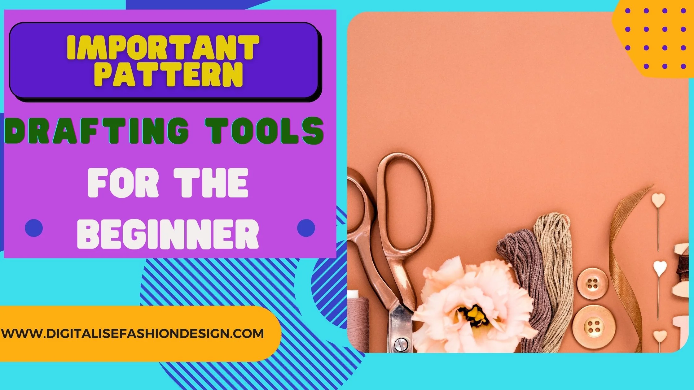 You are currently viewing Important pattern-drafting tools for the beginner