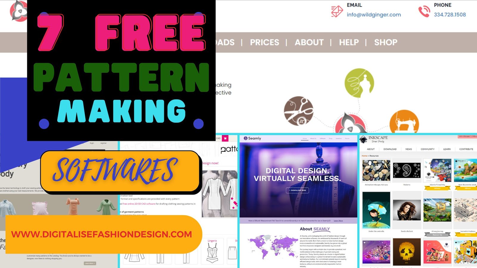 You are currently viewing 7 Free  pattern-making software for the beginner