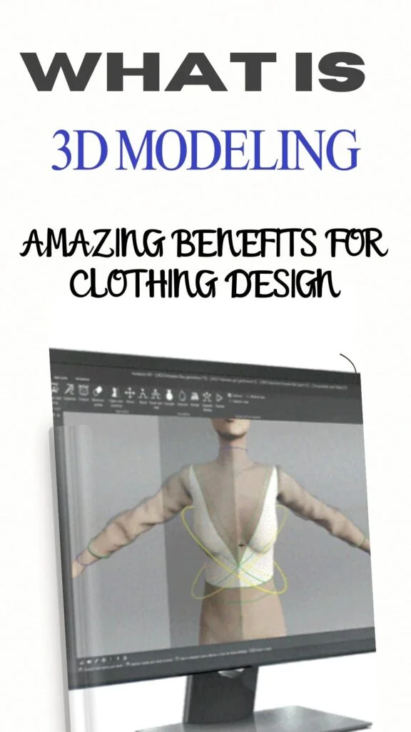 Pinterest pins for digitalise fashion design
