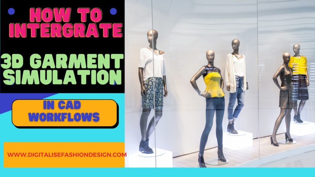 How to intergrate 3D garment simulation in CAD workflows