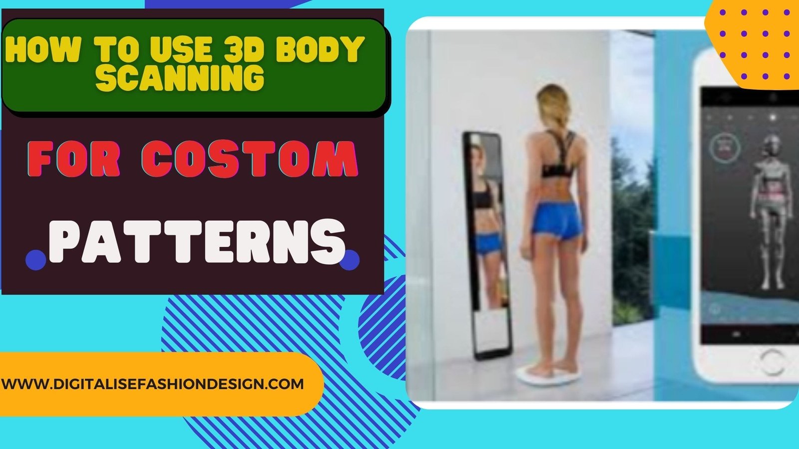 You are currently viewing How to use 3D body scanning for custom patterns | Achieving Perfect Fit: