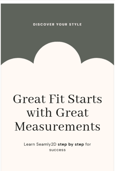 greate fit starts with greate measurements