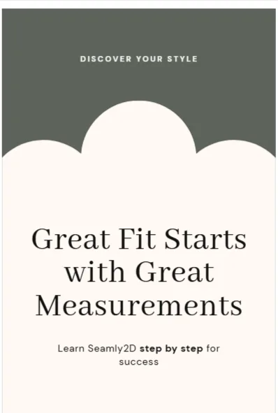 greate fit starts with greate measurements