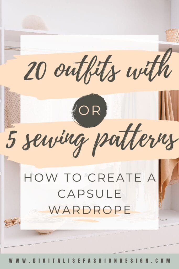 20+outfits with just 5 patterns how ro create a capsule wardrope