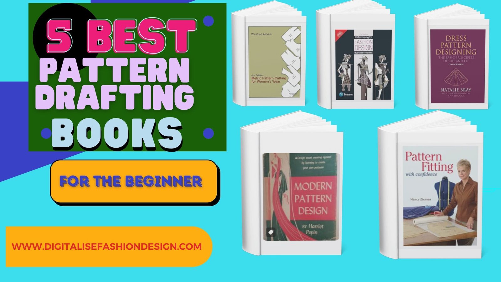 You are currently viewing Amazing: The 5 Best CAD Pattern Drafting Books for Beginners