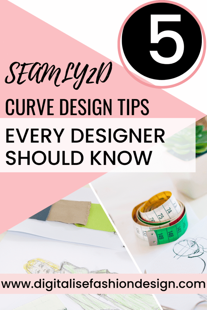 How to use seamly2D curve tools for pattern design