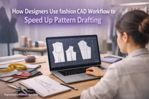 Read more about the article How Designers Use fashion CAD workflow to Speed Up Pattern Drafting (complete guide)