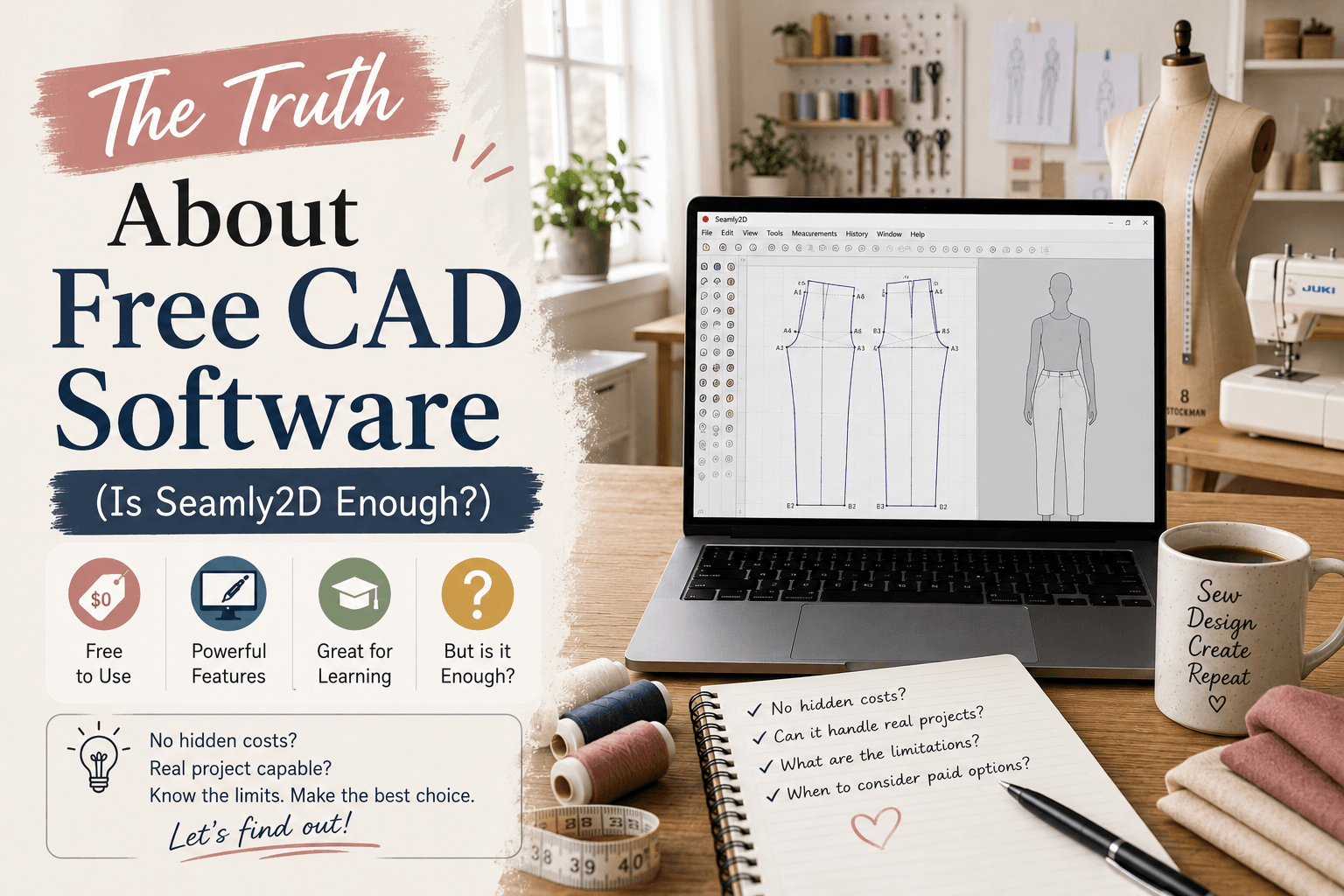 You are currently viewing The Truth About Free CAD Software (Is Seamly2D Enough?)