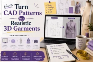 Read more about the article How to Turn CAD Patterns Into Realistic 3D Garments