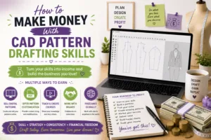 Read more about the article How to Make Money With CAD Pattern Drafting Skills