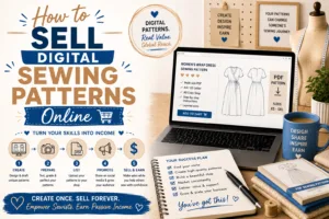 Read more about the article How to Sell Digital Sewing Patterns Online