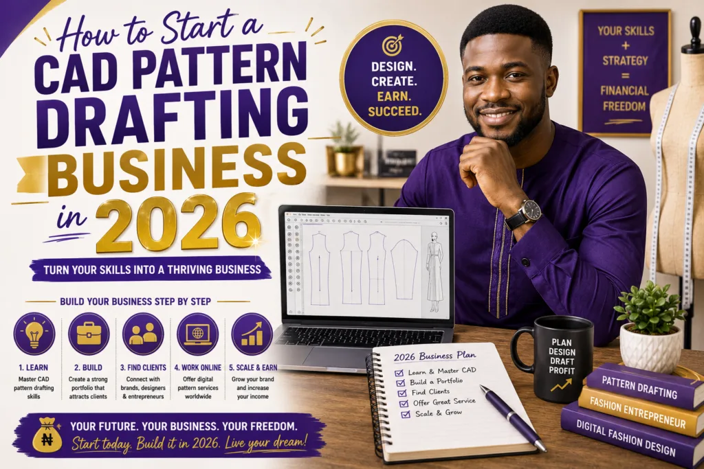 How to start a CAD pattern drafting business online