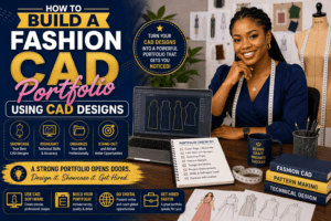 Read more about the article How to Build a Fashion CAD Portfolio Using CAD Designs
